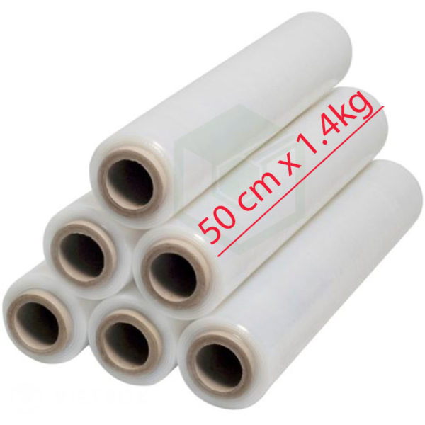 PE Pallet Wrap Film 1.4kg 50cm with 200 Gram Paper Core
