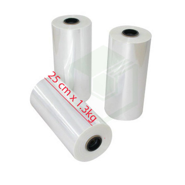 Màng PE Quấn hàng 1.3kg 25cm Lõi Giấy 100 Gram